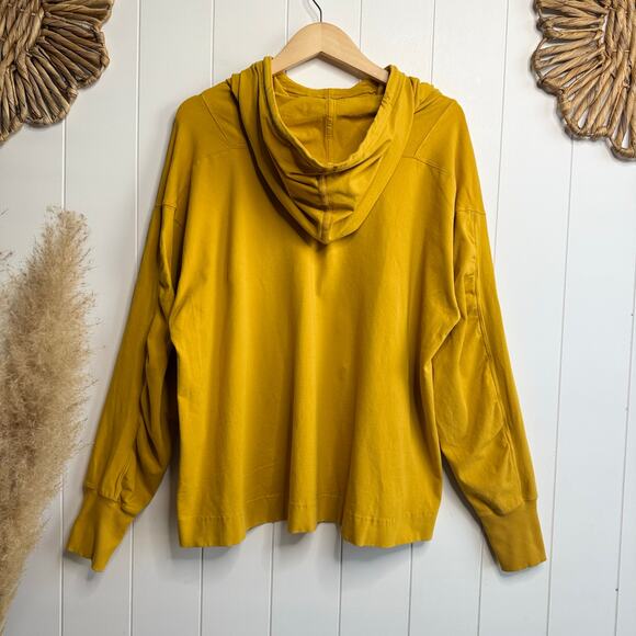 Free People sweatshirt activewear hoodie pullover cotton cozy Movement Small - Picture 5 of 8